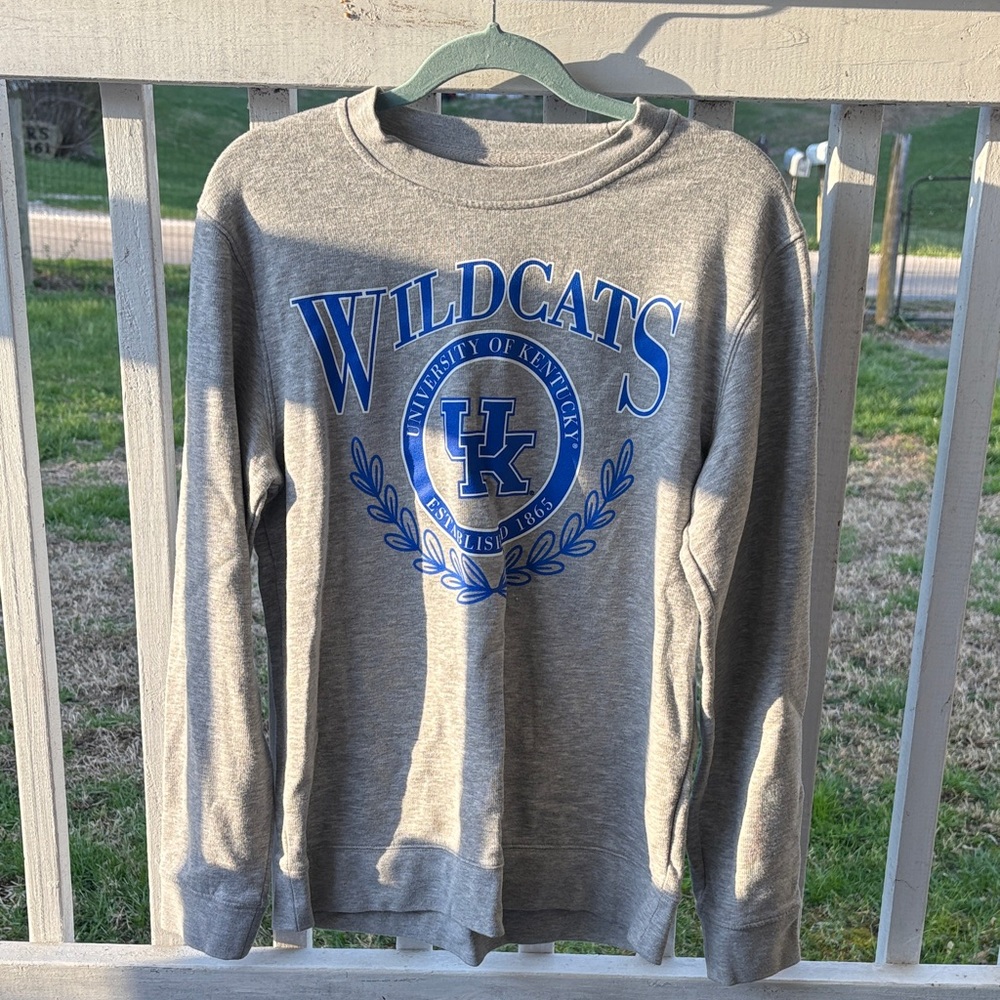 Gray Wildcats Sweatshirt